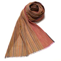 hikariful　long scarf　orange
