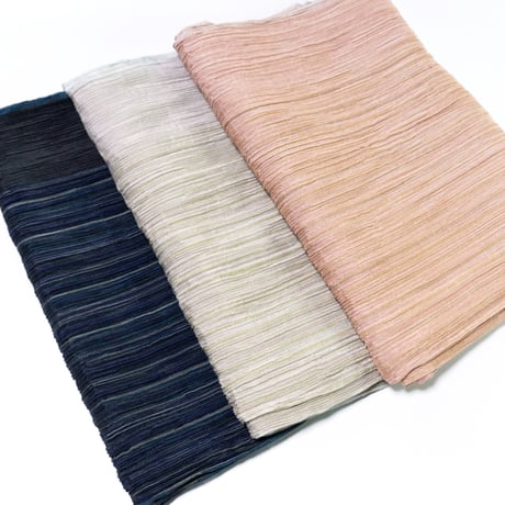 hikariful　long scarf　smoky pink