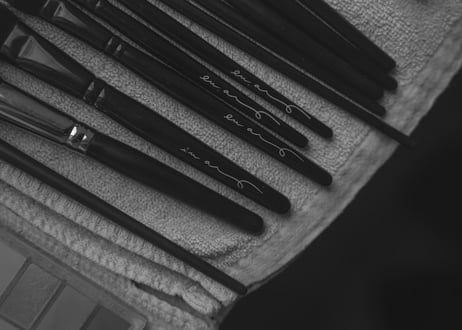 【 eu.a 】make up brush 4本set