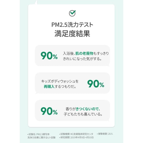 キッズ ボディウォッシュ