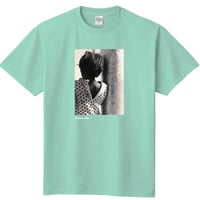 POLKA-DOT GIRL T-SHIRT (ICE GREEN)