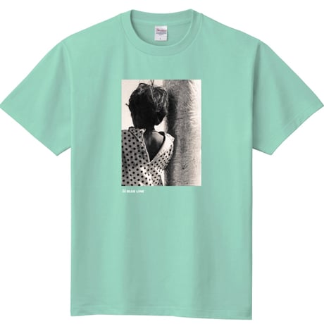 POLKA-DOT GIRL T-SHIRT (ICE GREEN)