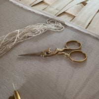 Premax 刺繍はさみ｜うさぎモチーフ（イタリア製）