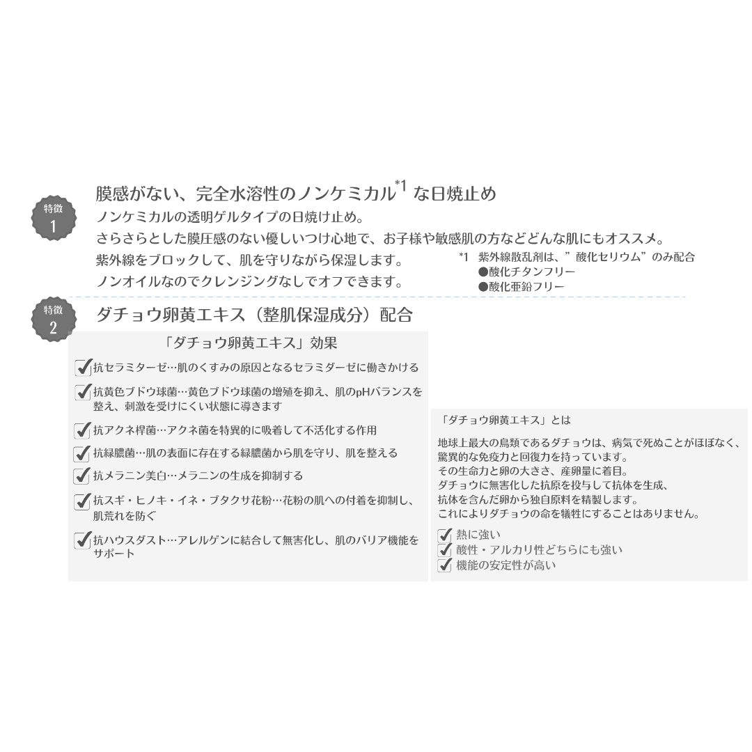 アドソーブ ジェントルUVゲル（SPF27 PA+++） 30g | アイキッズ