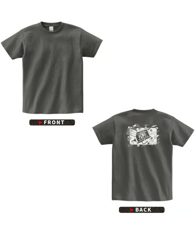 ドラマ「この動画は再生できません」/オリジナルバックプリントTシャツ