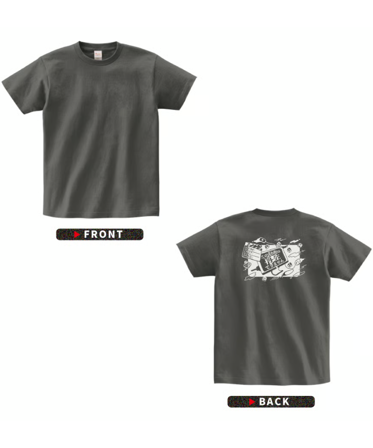 ドラマ「この動画は再生できません」/オリジナルバックプリントTシャツ