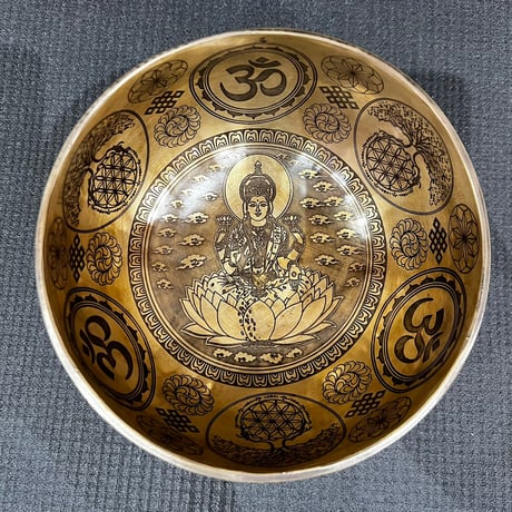 【XSサイズ デザイン】 696g 15.5cm SUN-02 シンギングボウル