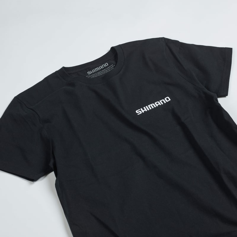 SHIMANO Big Logo Cotton Short Sleeve T-shirt Bl