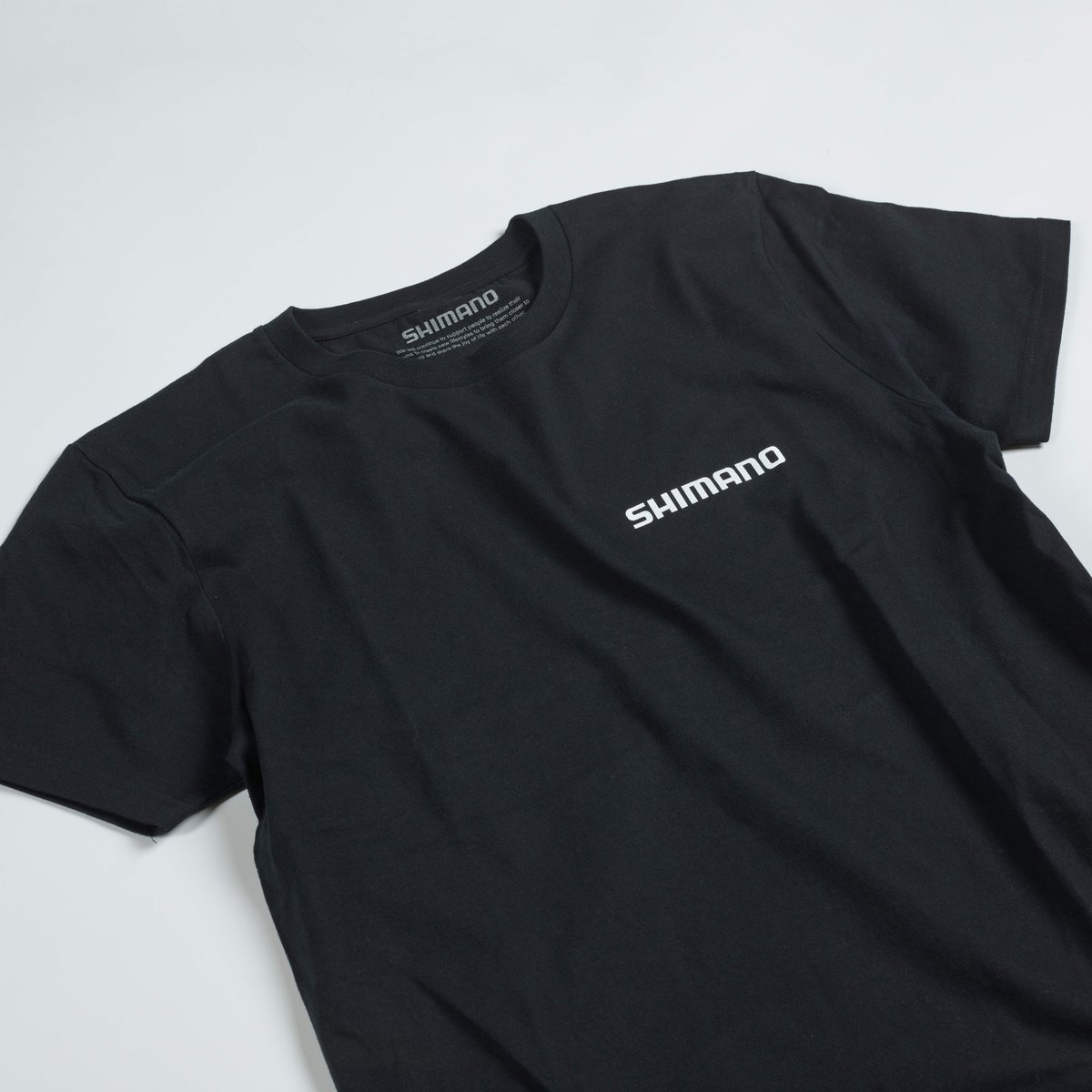 SHIMANO Big Logo Cotton Short Sleeve T-shirt Bl