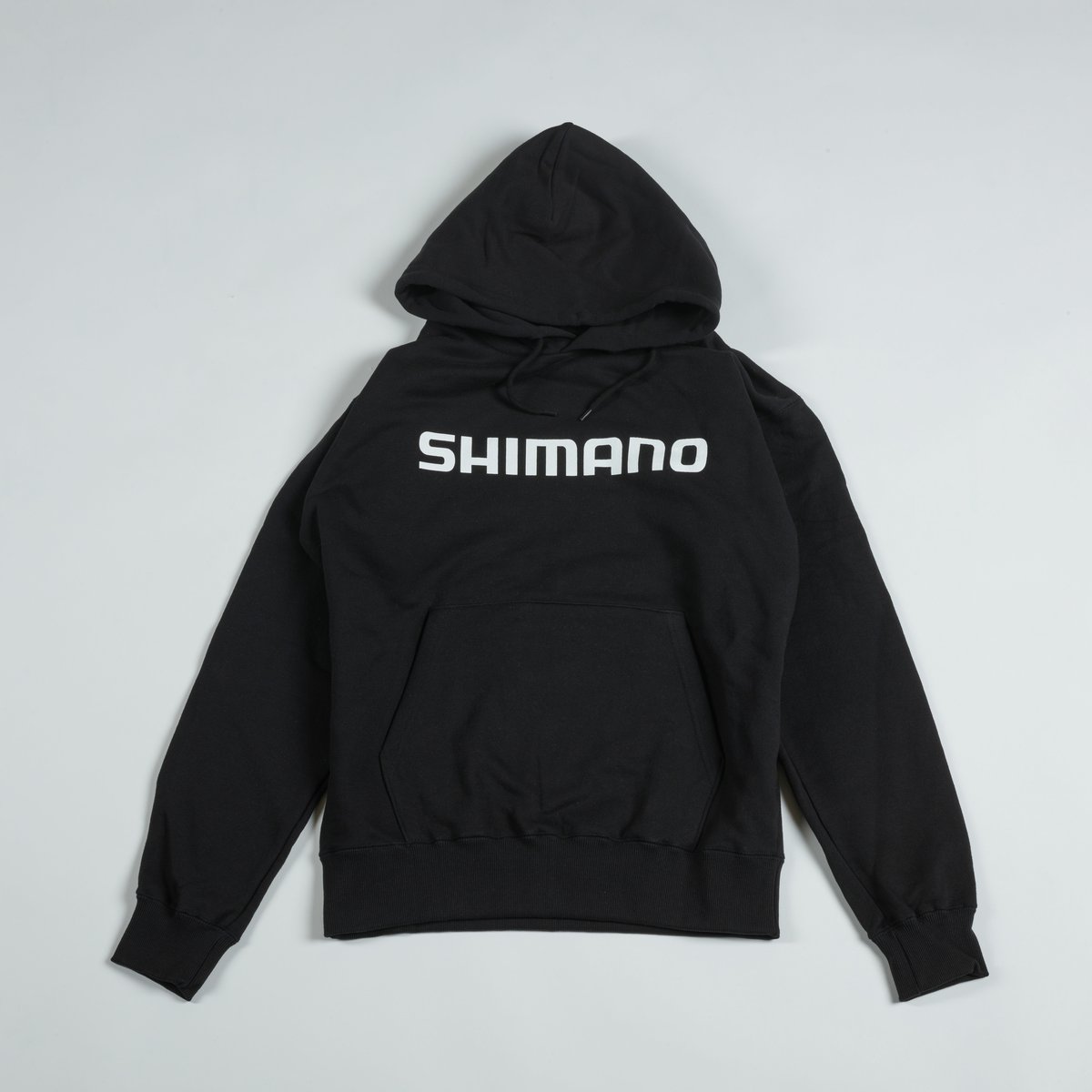 シマノ ビッグロゴ プルオーバー フーディ Mサイズ 2点 SHIMANO Front Big Logo Pullover Hoodie Black wi