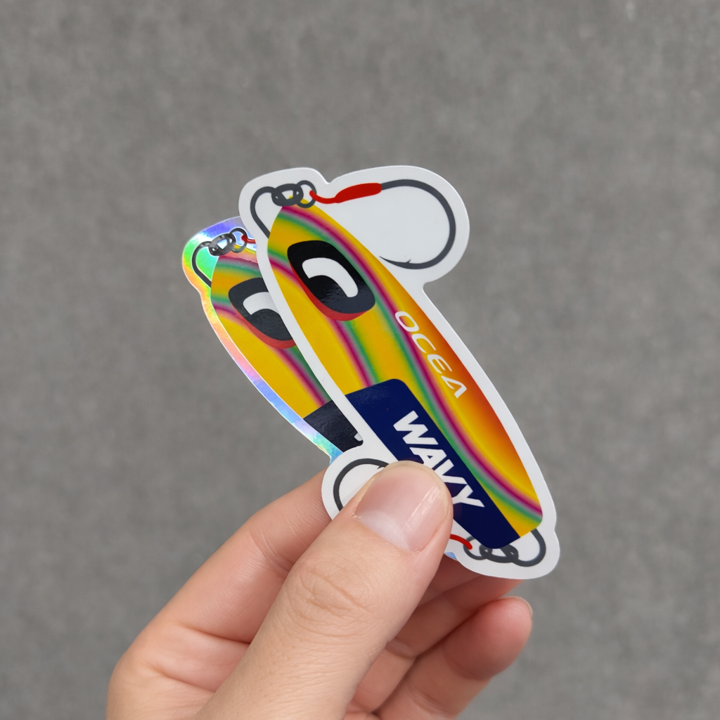 まーぐんステッカー！ ぐんぐ〜ん！ OCEA “JIG COLOR” STICKERS（3pcs set） | SHIMANO O