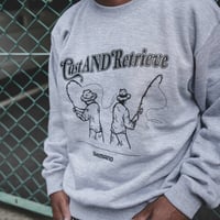 SHIMANO Front Big Logo Pullover Hoodie Ash | SH