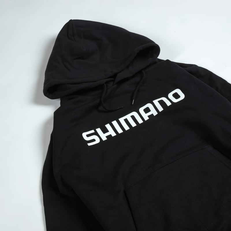 【新品・未開封・限定品】シマノ Big Logo Pullover Hoodie SHIMANO Front Big Logo Pullover Hoodie Black wi