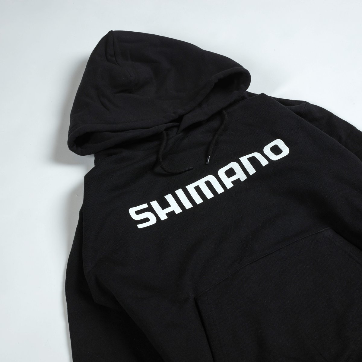 Looseman × SHIMANO Pullover Hoodie Lサイズ SHIMANO Front Big Logo Pullover Hoodie Black wi