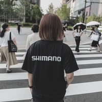 SHIMANO Front Big Logo Pullover Hoodie Black wi
