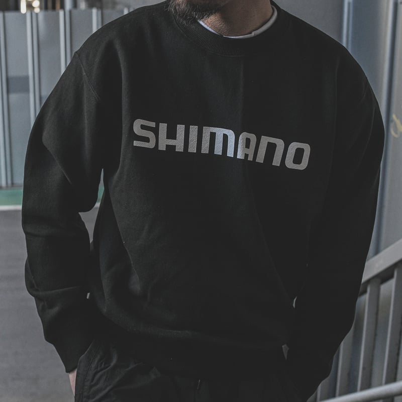 SHIMANO Big Logo Sweat Black | SHIMANO ONLINE P