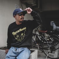 SHIMANO Front Big Logo Pullover Hoodie Black wi