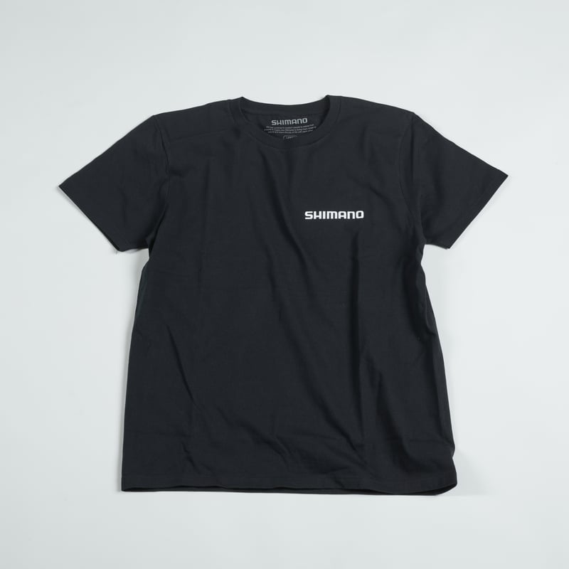 SHIMANO Big Logo Cotton Short Sleeve T-shirt Bl