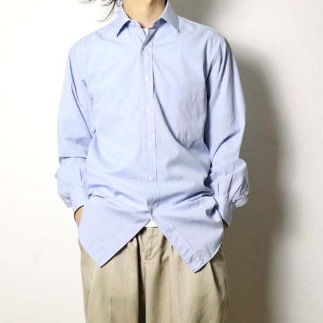 "Alain Figaret" Double Retors Check Shirt 1990s