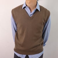 Liviany / 1980s Italian Wool Knit Vest