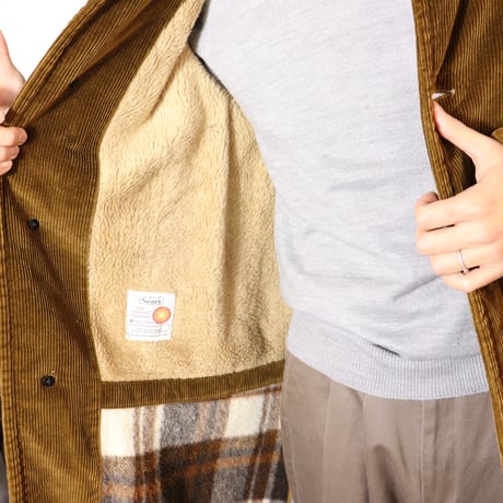 Sears Corduroy Pile Lined Coat 1960s–1970s