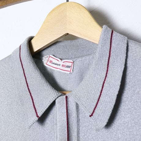 Monsieur 100,000 Knit Polo Shirt 1970s–1980s
