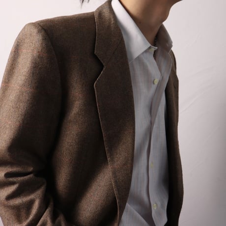 Création Mettler / 1970s Swiss Wool Herringbone Jacket