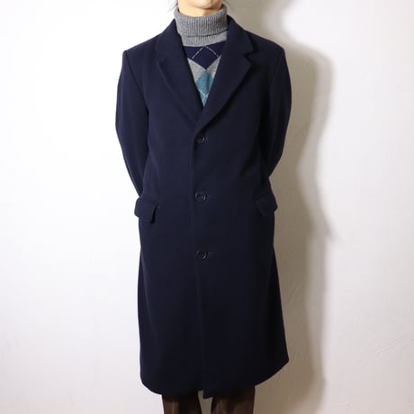 ENGLAND Pure New Wool Tailored Coat 1980–90s