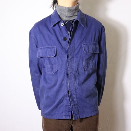 French Work Trucker Jacket 1970s