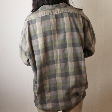 Walser / 1980s Germany Brushed Check Flannel Shirt
