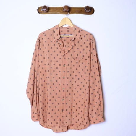 OLD Geometric Pattern Shirt 1990s