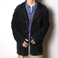 Bizzarro Knit × Suede Jacket 1990s