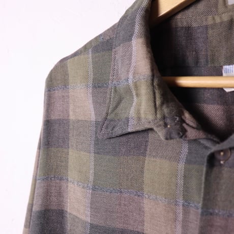 Walser / 1980s Germany Brushed Check Flannel Shirt