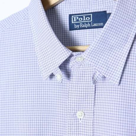 Euro Polo Ralph Lauren Nano Check Shirts 90s-00s