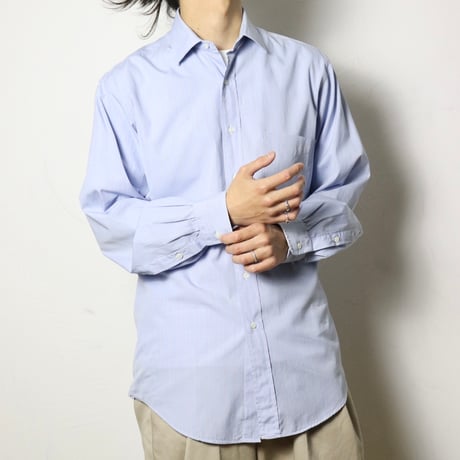 "Alain Figaret" Double Retors Check Shirt 1990s