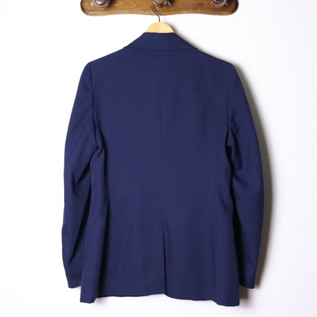 French Vintage Work Style Navy Jacket 1980s