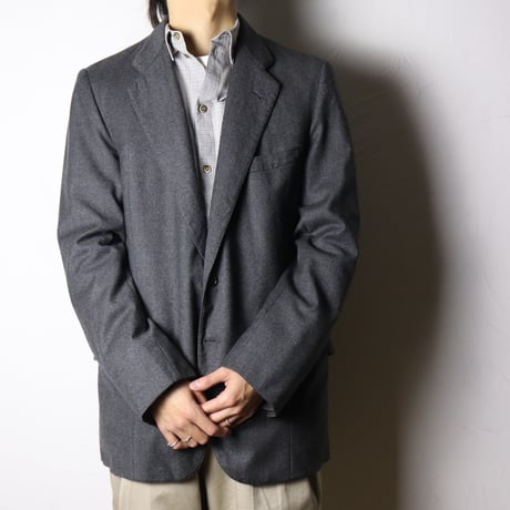 Italian Wool Flannel Jacket 1980s