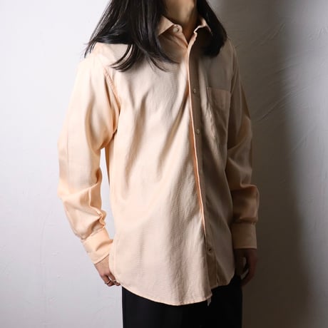 European Textured Dress Shirt 1990s