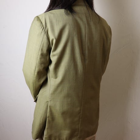 Nino Danieli  / 1980s–Early 1990s Italian Glen Check Blazer