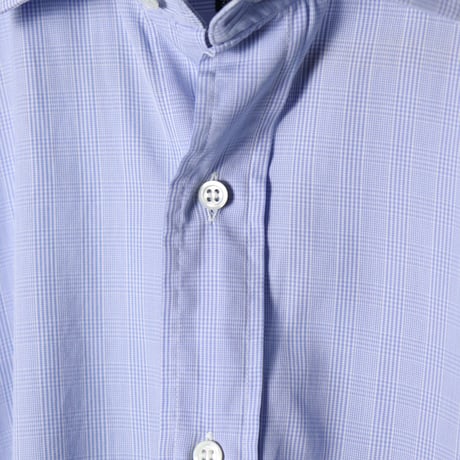 "Alain Figaret" Double Retors Check Shirt 1990s