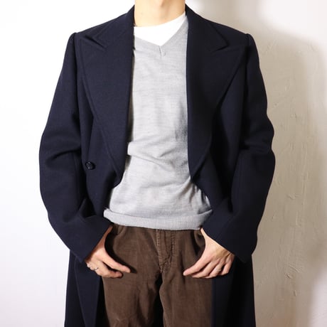 Imperial Pure New Wool Double Breasted Coat 1970s–1980s