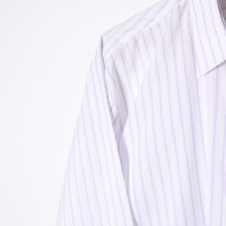"C&A" Stripe Dress Shirt 1990s-00s