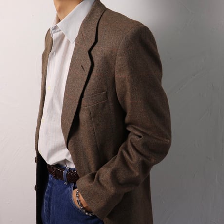 Création Mettler / 1970s Swiss Wool Herringbone Jacket