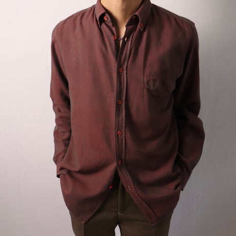 Stefano Brandi / 1970s–Early 1980s Italian Button-Down Shirt
