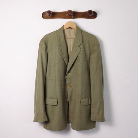 Nino Danieli  / 1980s–Early 1990s Italian Glen Check Blazer