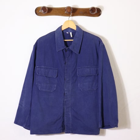 French Work Trucker Jacket 1970s