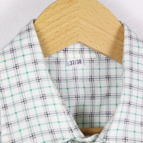 Euro Micro Check Dress Shirt 1990s