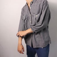 Erreuno Jeans / 1990s Italian Chambray Work Shirt