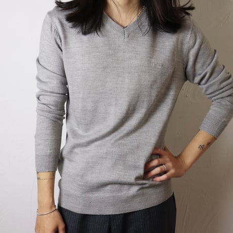 Pierre Cardin / 1990s–2000s Fine Wool V-Neck Knit