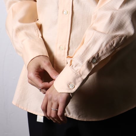 European Textured Dress Shirt 1990s